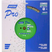 Disco Diamantado 14'' Corte Concreto Asfalto Norton Pro