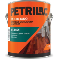 Plastificante Pisos De Madera 4lt Melacril Petrilac