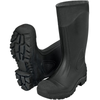 Bota de LLuvia Negra Larga Reforzada Algodón TRUPER