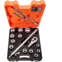 Juego Dados Bocallaves 3/4'' y Accesorios Bahco SLX17
