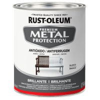 Esmalte Antióxido Blanco Brillante Metal Protection Rust Oleum 946ml