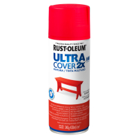 Pintura Rojo Amapola Satinado Ultra Cover Rust Oleum