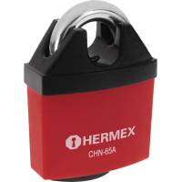 Candado Hierro 65mm Gancho Protegido Hermex CHN-65A