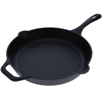 Sartén Hierro Fundido Curado 30 cm Victoria 34375