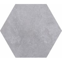 Cerámica Hexagonal 20x23cm Cimento (Gris) CERAL