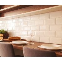 Cerámica Pared Ladrillo 10x20cm ELIANE Metro White Br