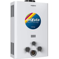 Calentador a Gas Instantáneo 6 L/min Tiro Natural, Gas Natural o Supergas Enxuta TENX6G