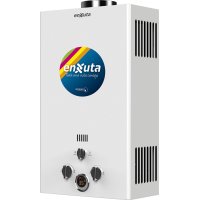 Calentador a Gas Instantáneo 10 L/min Tiro Natural, Gas Natural o Supergas Enxuta TENX10G