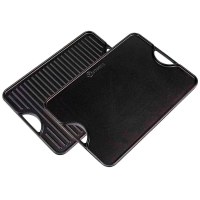 Plancha Hierro Curado Reversible 35x50cm Victoria 35716