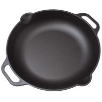 Sartén Paellera Hierro Fundido Curado 33cm Victoria 35167