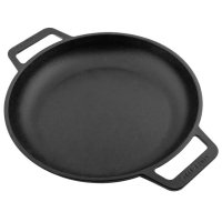Sartén Hierro Fundido Curado 25cm Con Asas Victoria 31596