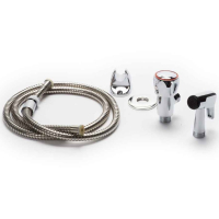 Ducha Higiénica Bidet Cromada Agua Fría Goldex