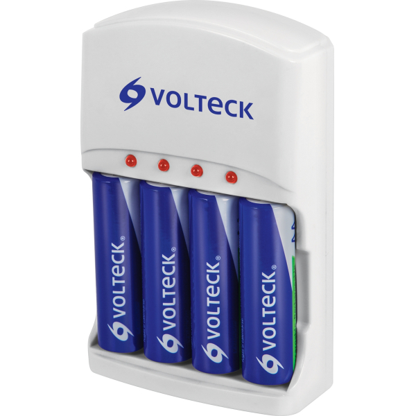 Cargador Pilas Doble Triple A Recargables Volteck CA-RE-9