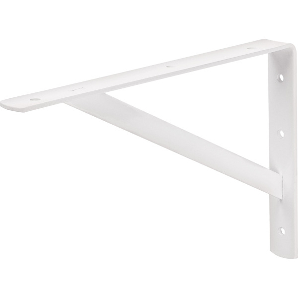 Escuadra Acero Reforzada Estante 30cm Blanca FIERO