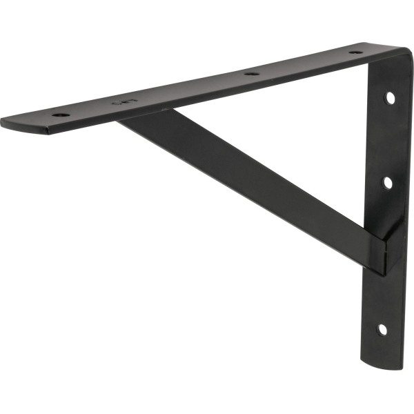 Escuadra Acero Reforzada Estante 50cm Negra FIERO