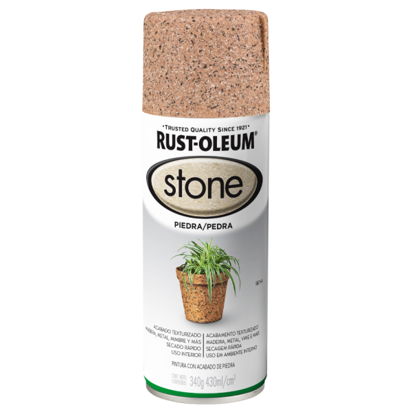 Pintura Aerosol Piedra Stone Siena Rust Oleum