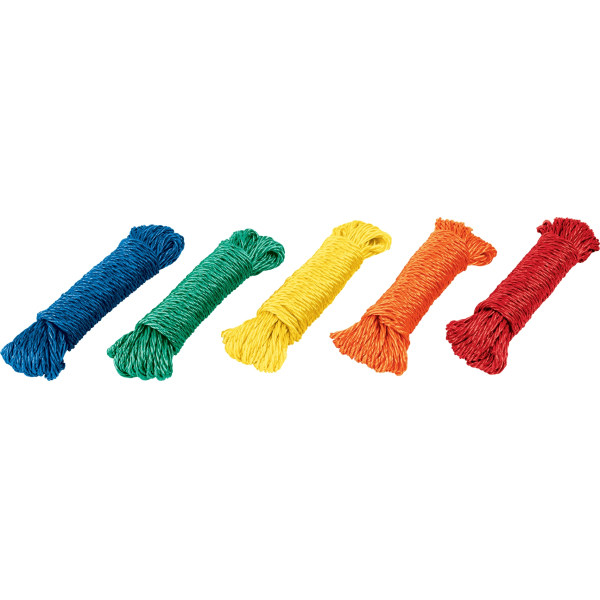 Cuerda Colgar Tender Ropa 5 Rollos 10mt Klintek