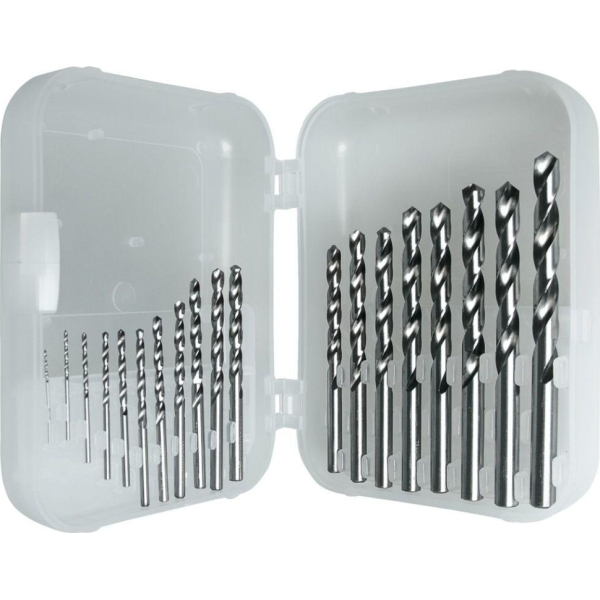 Juego 19 Mechas HSS Para Metal 1-10mm Tramontina