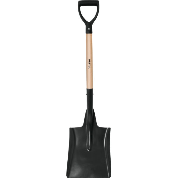 Pala Palear Cuadrada Mango Madera Pretul PCD-X