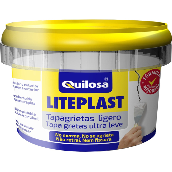 Tapa Grietas Fisuras Lite Plast Quilosa 250ml
