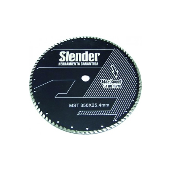 Disco Diamantado Turbo 12'' Corte Seco Slender