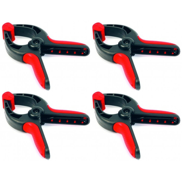 Kit 4 Prensas De Resorte Carpintero 8'' Urko 22-P