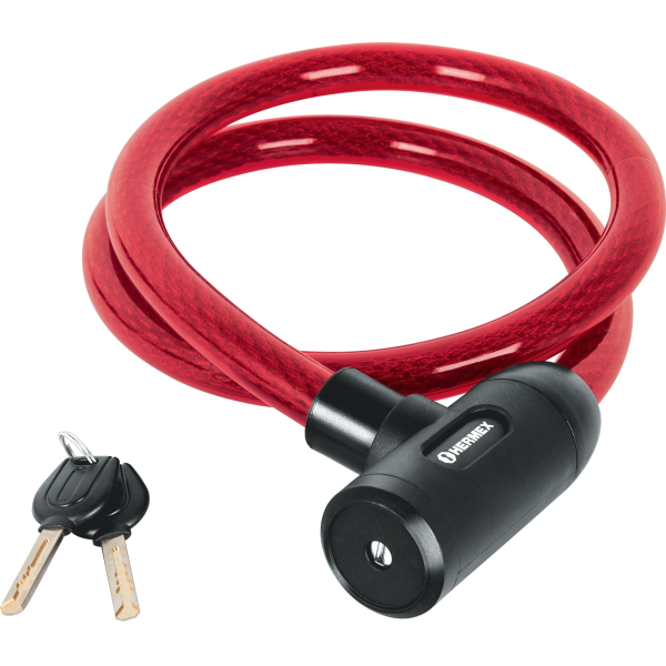 Candado De Cable Bicicleta Moto 120cm Hermex CB-15