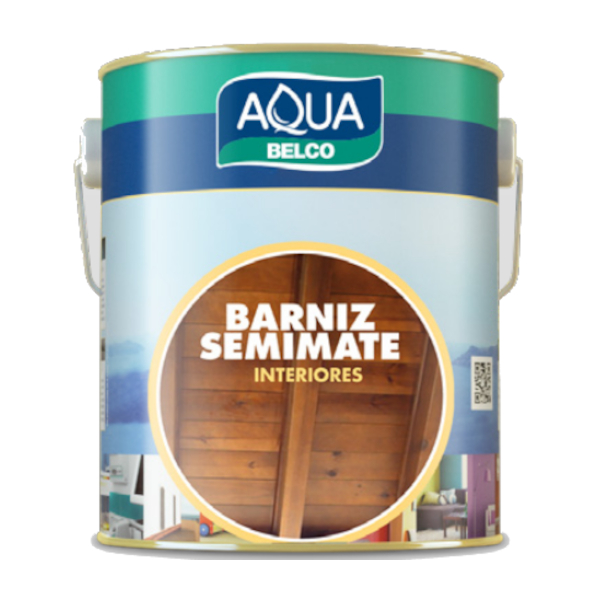 Barníz Poliuretánico Interior Semimate Belco 3,6lt