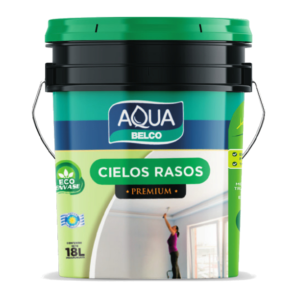 Pintura Cielorrasos Antihongos Super Blanco Belco 3,6lt