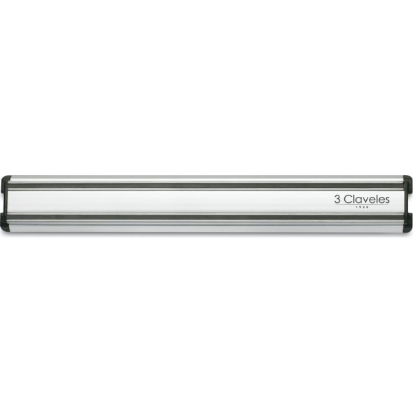Barra Magnética 60cm Para Cuchillos Cocina Aluminio 3 Claveles