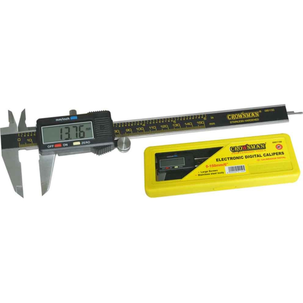Calibre Digital 150mm 6'' Acero Inox Crownman