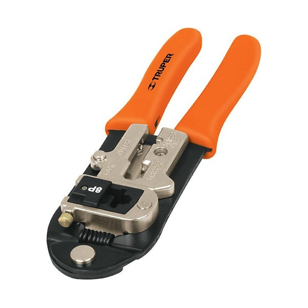 Pinza Crimpeadora Cable Teléfono Truper PRJ-1112
