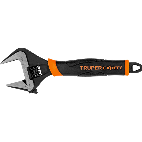Llave Ajustable 8'' Comfort Grip Truper Expert PET-8XA