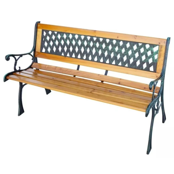 Banco de Madera para Exterior Jardín Patio 23203