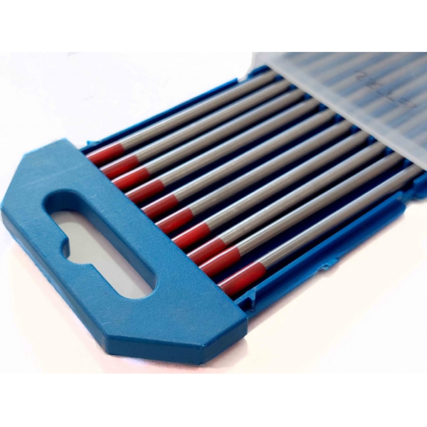 Electrodo Tungsteno Punta Roja 1.0mm Slender x 10