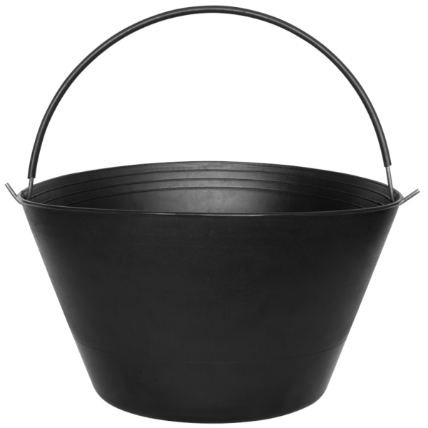 Pack 5 Baldes De Albañil Obra 8 Litros Pvc Liviano Bellota