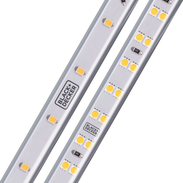 Cinta Led 2mt Luz Cálida Amarilla Black Decker