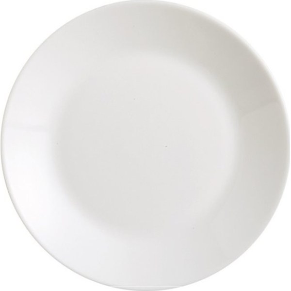 Plato Postre 18cm Blanco Zelie Arcopal Luminarc