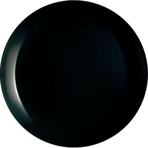 Plato Postre 19cm Negro Diwali P0789 Luminarc
