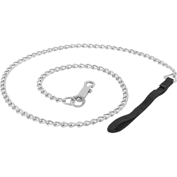 Correa Paseo Perro Cadena 2.5mm Largo 1.20mt Fiero