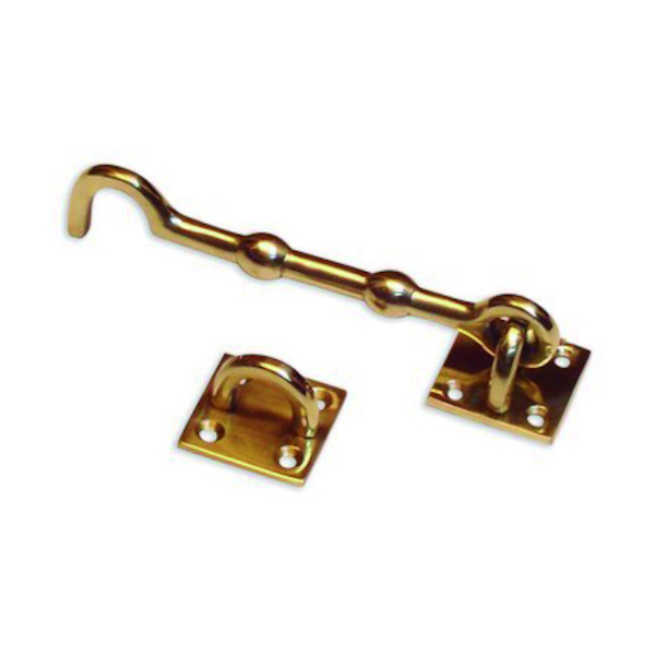 Gancho Contraviento de Bronce 75mm Ab Brass