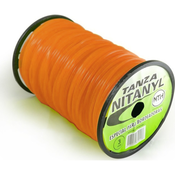 Tanza Bordeadora Cuadrada 2.0mm Bobina 230mt NITANYL