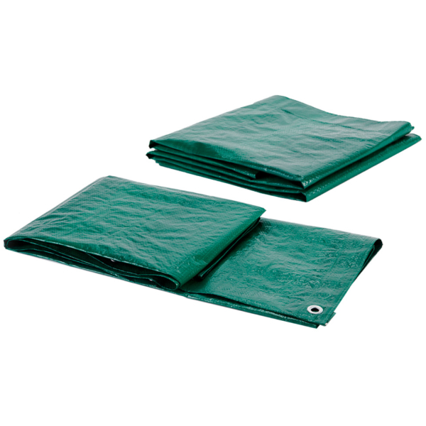 Lona Toldo Polietileno 3 x 3mt Verde Impermeable Goldex