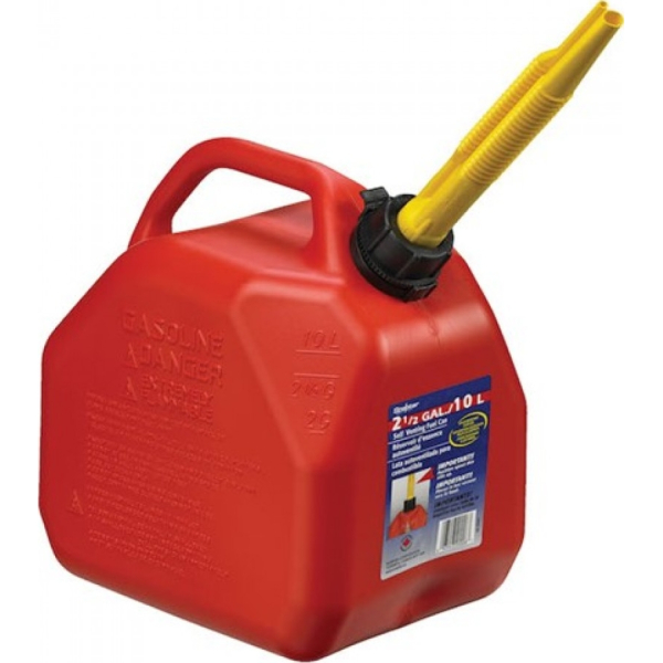 Tanque Bidón Combustible Nafta 10lt Rojo Scepter
