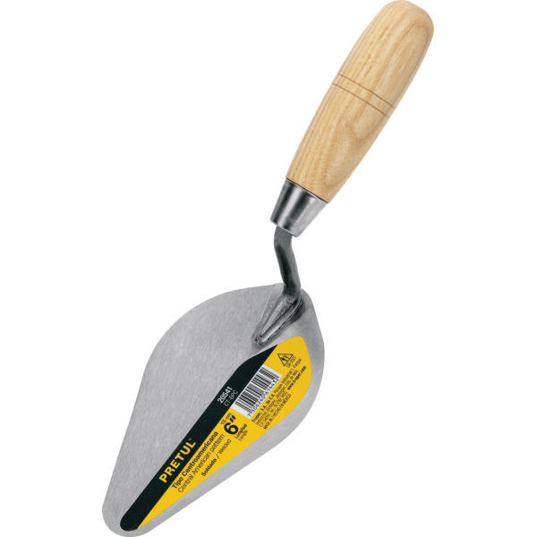 Cuchara De Albañil 6'' Acero Templado Pretul CT-6PC