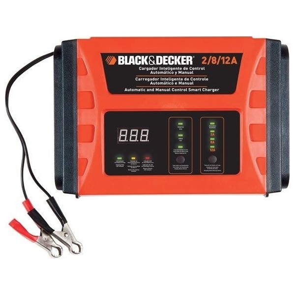 Cargador de Batería Inteligente Black + Decker BC12