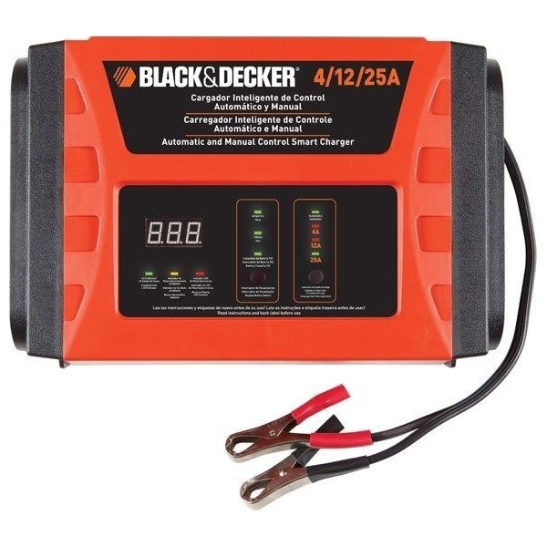 Cargador de Batería Inteligente Black + Decker BC25