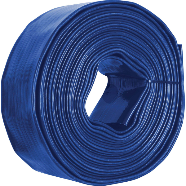 Manguera PVC Plana 3'' 100mt Truper M310D