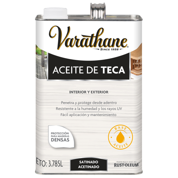 Aceite de Teca para Madera Varathane 3,785lt