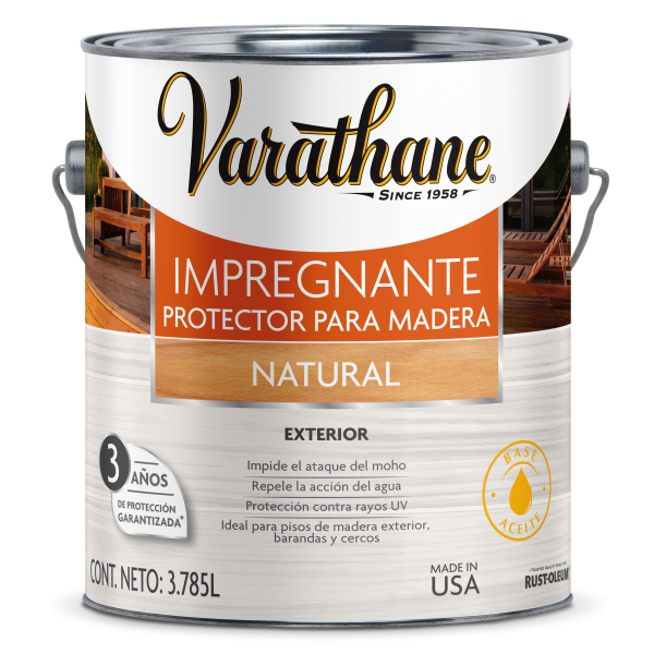 Impregnante Protector Madera Varathane Decks y Cercos
